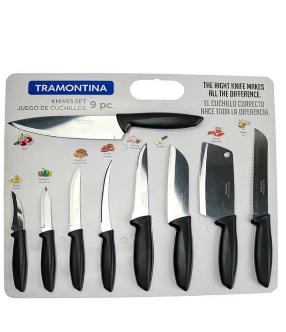 Cuchillo Tramontina Juego de Cuchillos 9 PCS - Imagen 2