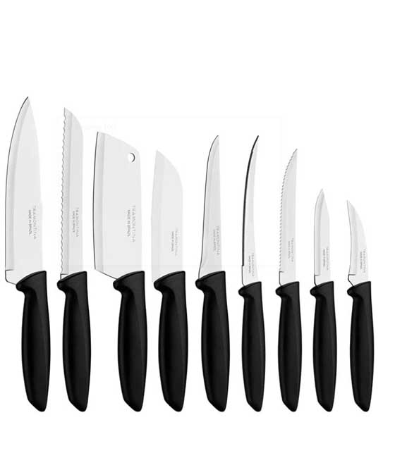 Cuchillo Tramontina Juego de Cuchillos 9 PCS