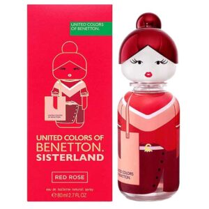Benetton Sisterland Red Rose 80ML EDT Mujer