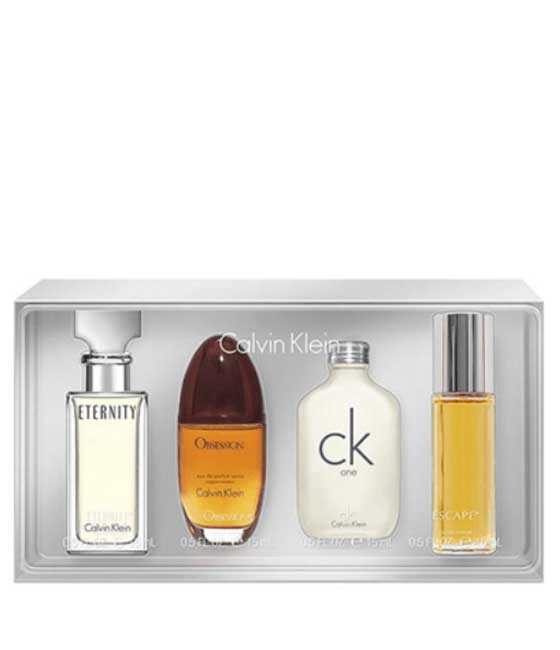 Calvin Klein 15ML x 4 Mujer Set Miniaturas