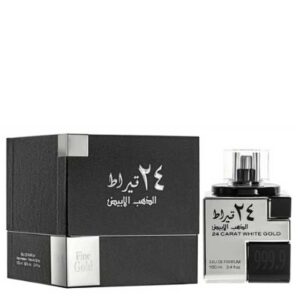 Lattafa 24 Carat White Gold 100ML EDP Unisex