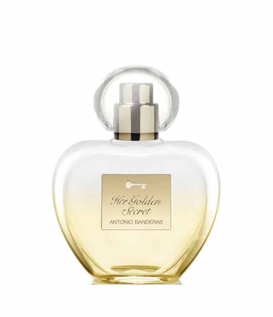 Antonio Banderas Her Golden Secret 80ML EDT Mujer Tester con Tapa
