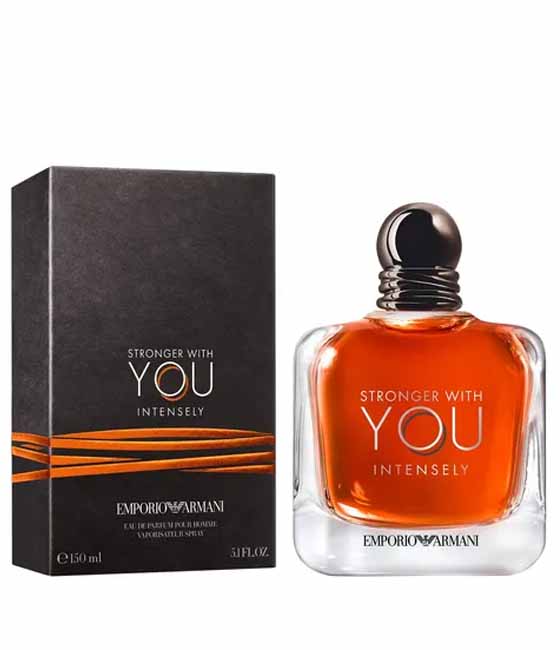 Armani Stronger With You Intensely 150ML EDP Hombre