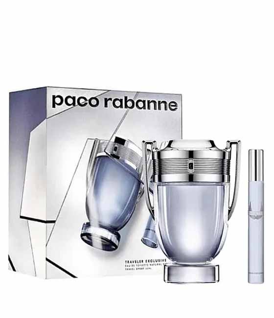Paco Rabanne Invictus 100ML+10ML EDT Hombre Estuche