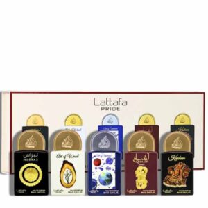 Lattafa Pride Miniaturas 5 x 20ML EDP Estuche